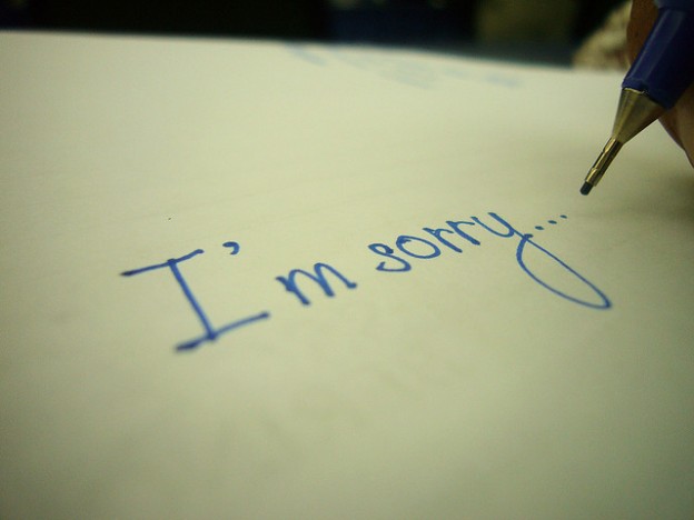Как извиниться перед парнем